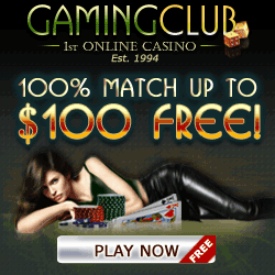 Play Now at Gaming Club Casino!