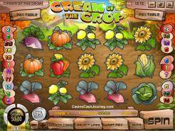 Play Cream of the Crop Slots now!