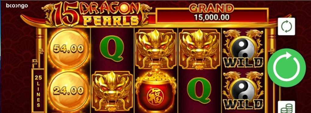 15 Dragon Pearls Hold and Win Slots