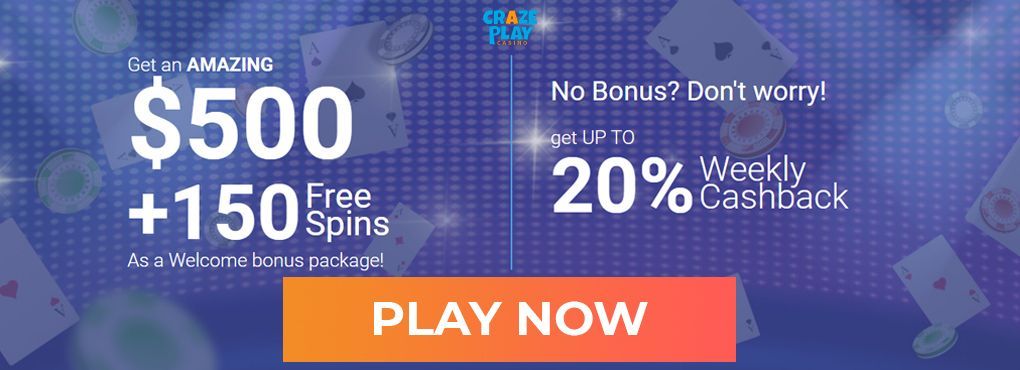 Craze Play Casino No Deposit Bonus Codes